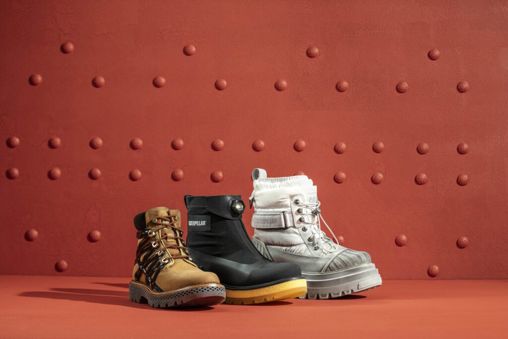 Caterpillar, Inc, Cat, Cat Footwear, Golden Gate Bridge Boot, Channel Tunnel Boot, Apollo 11 Boot