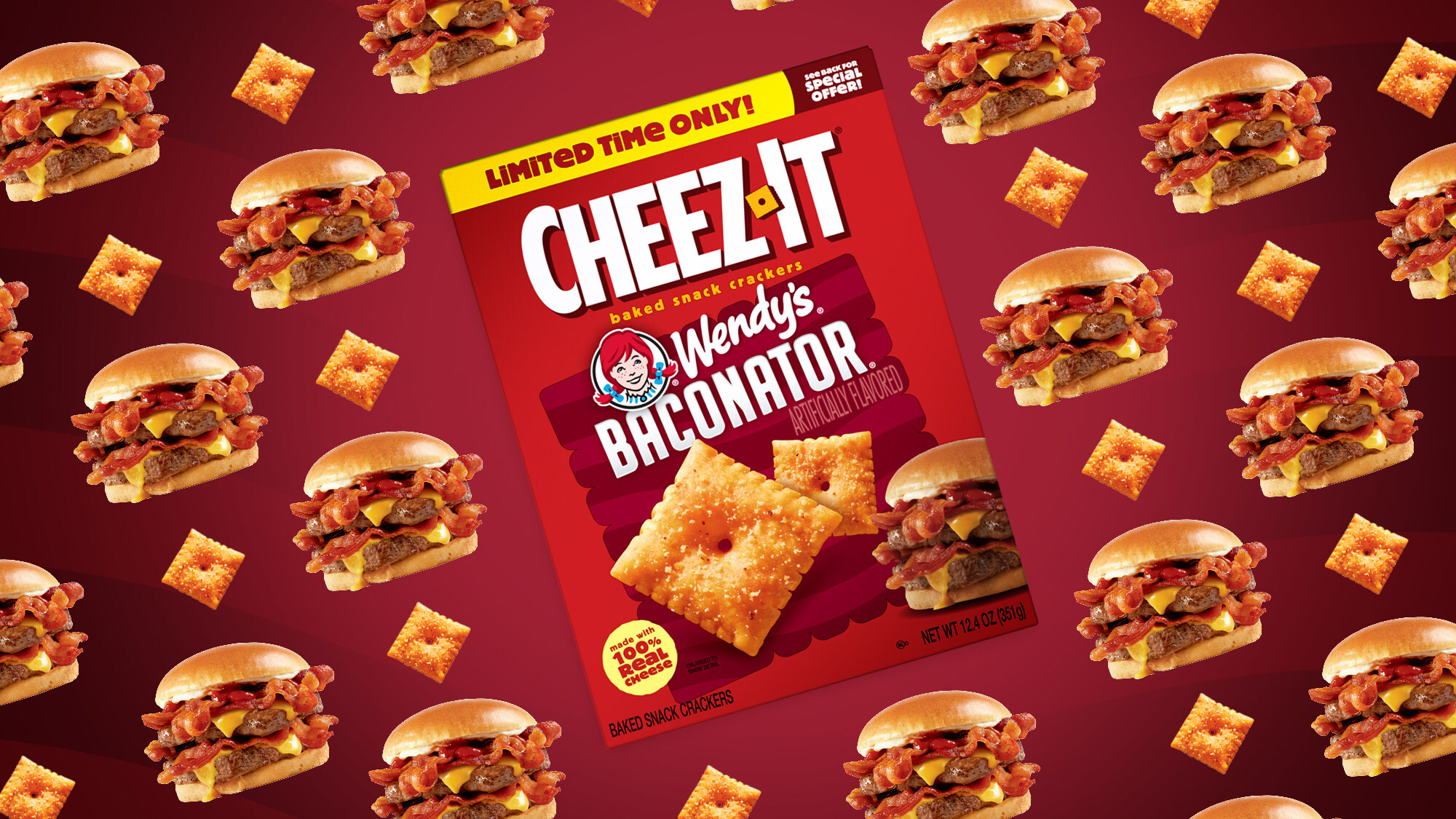 Wendy's, Baconator, Baconator Cheez-It, Cheez-It