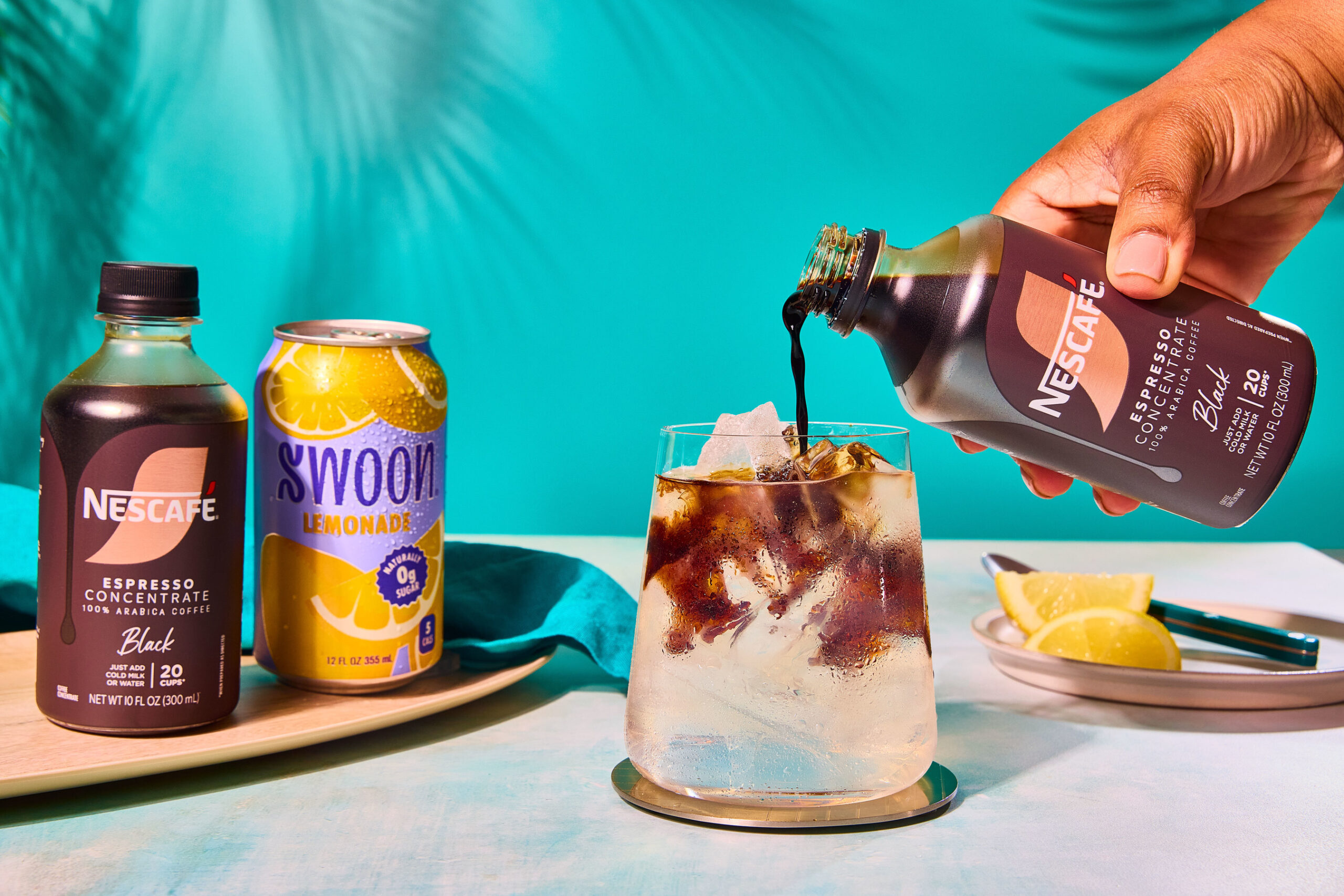 Nescafe x Swoon Nescafé, Swoon, Lemonade Coffee, Coffee Lemonade